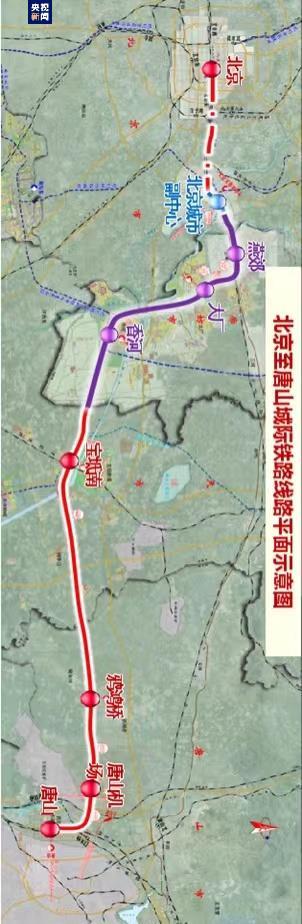 京唐高铁最新线路图｜京唐高铁新线路图解析