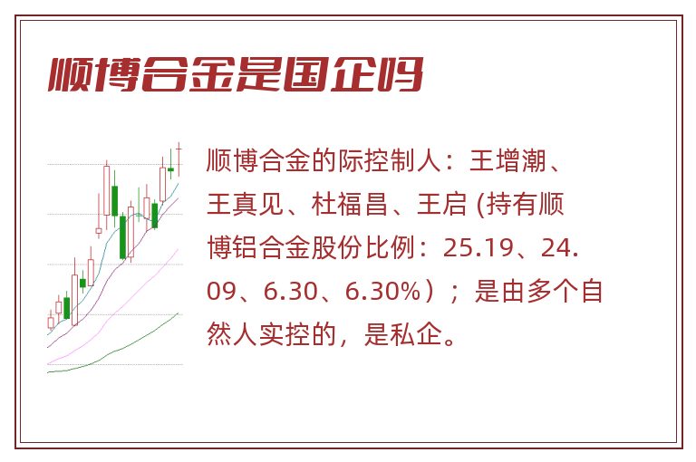 顺博合金最新动态解析