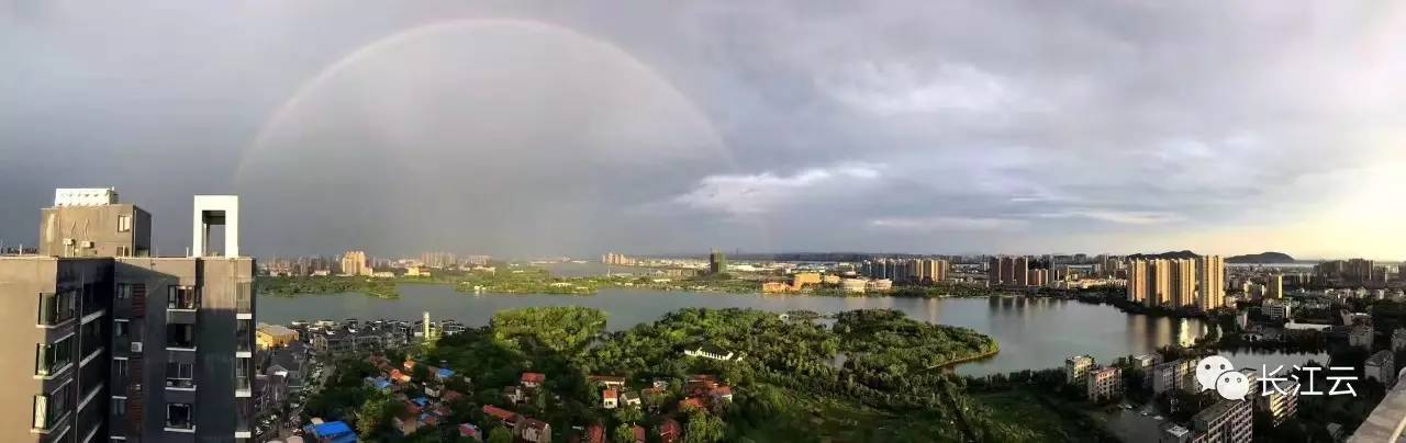 湖北雨后彩虹，最新晴雨动态速递